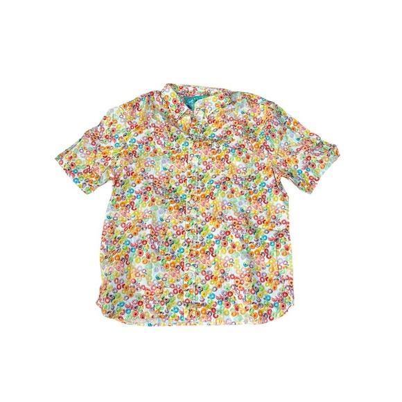 Chubbies Tooty Fruity (Fruit Loops) Nutter button up Size Medium Colorful - Picture 1 of 5